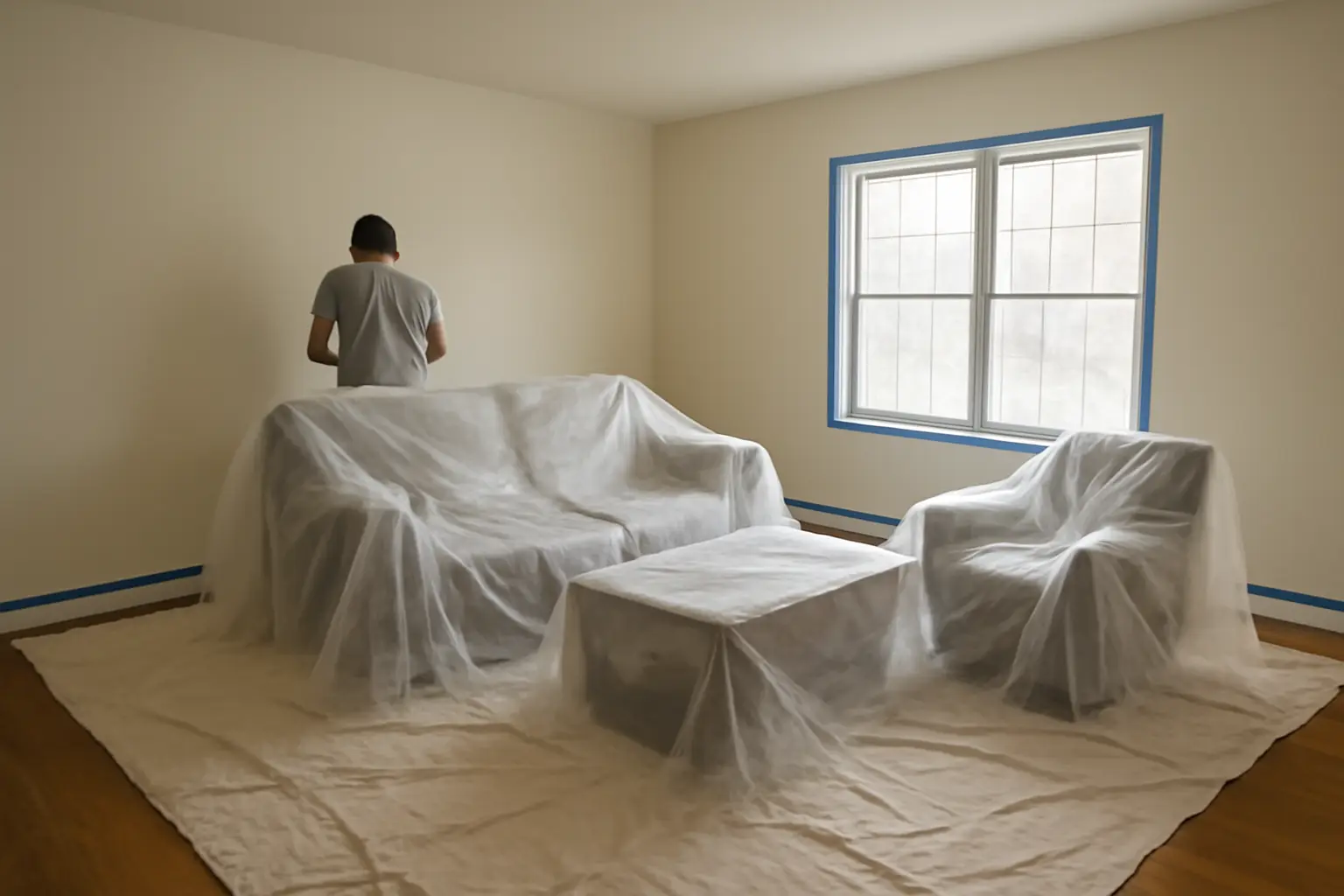 How to Prepare a Room for Painting
