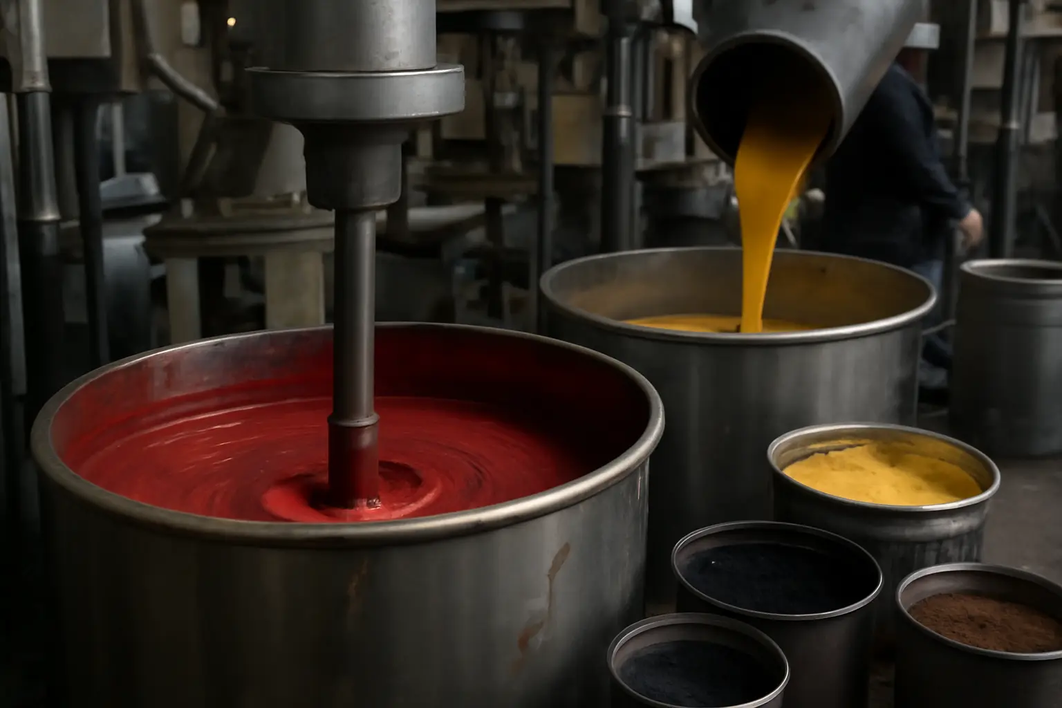 What goes into making paint, exactly?
