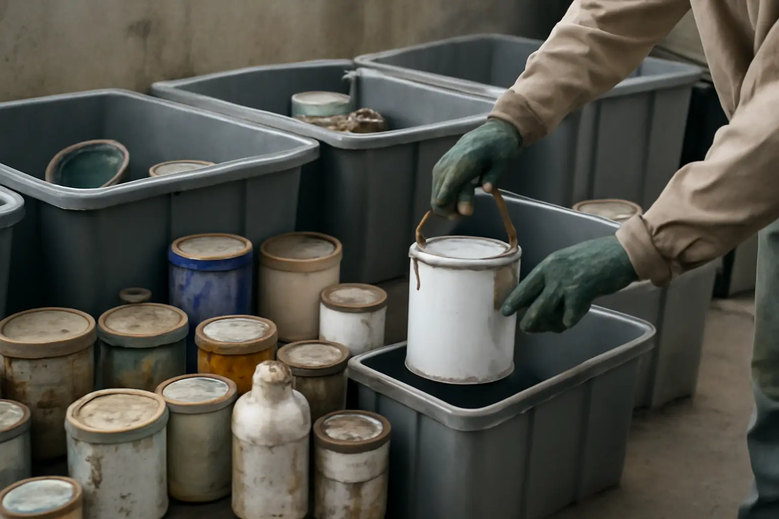 How to Dispose of Paint the Right Way
