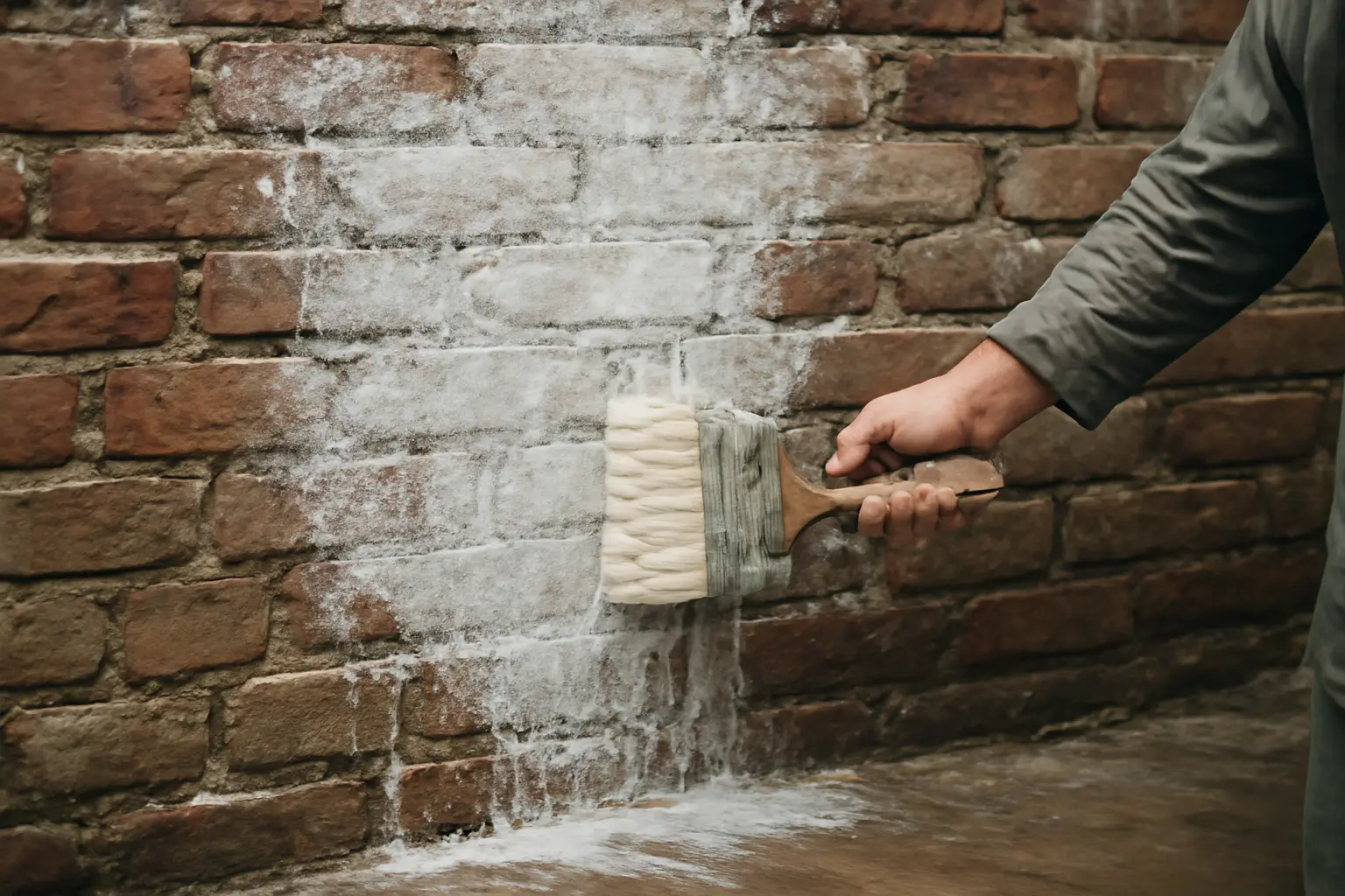 What is brick washing with lime and how to do it limewash brick