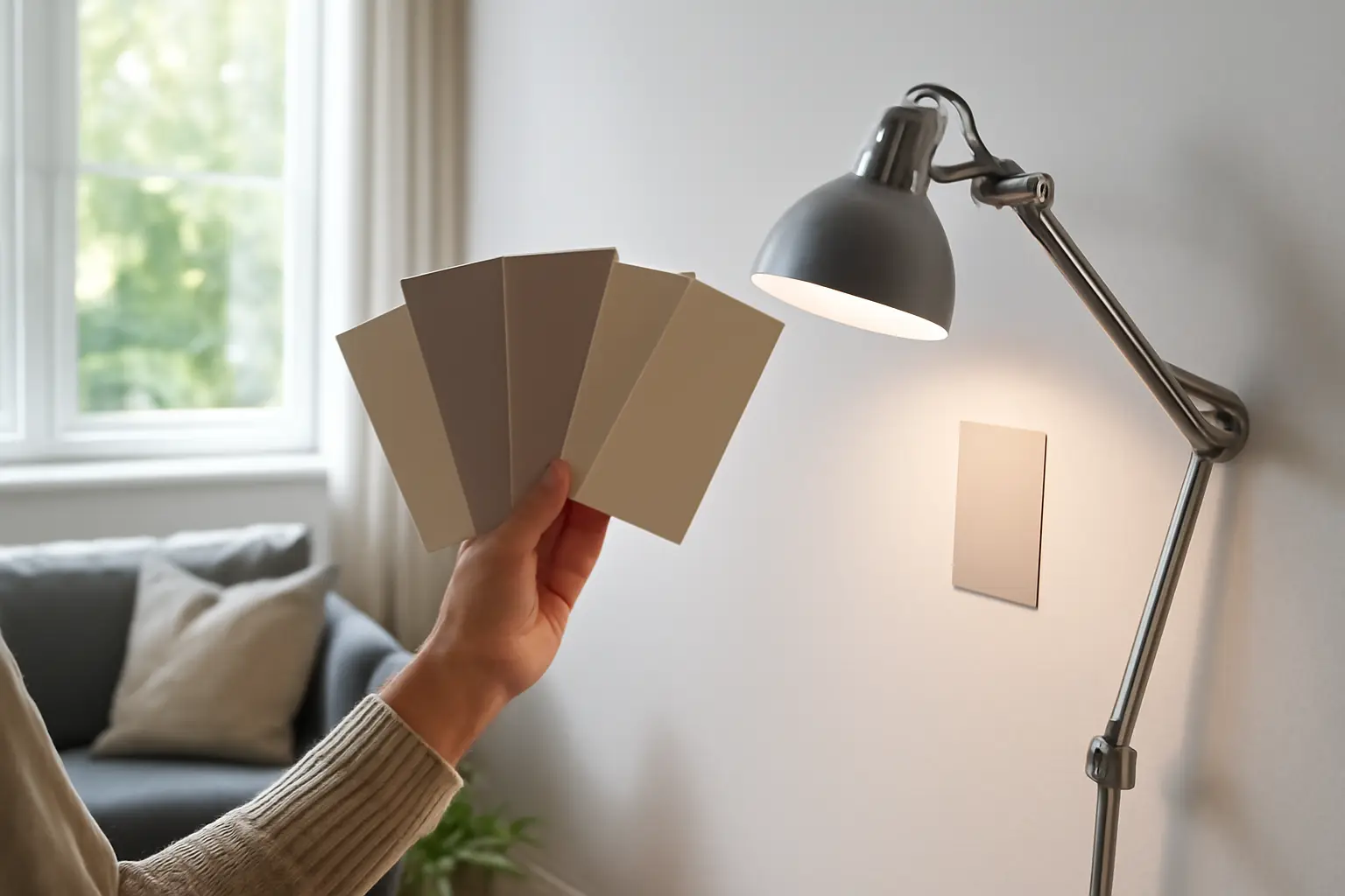 Tips on Testing Paint Samples and Choosing Colors Based on Lighting