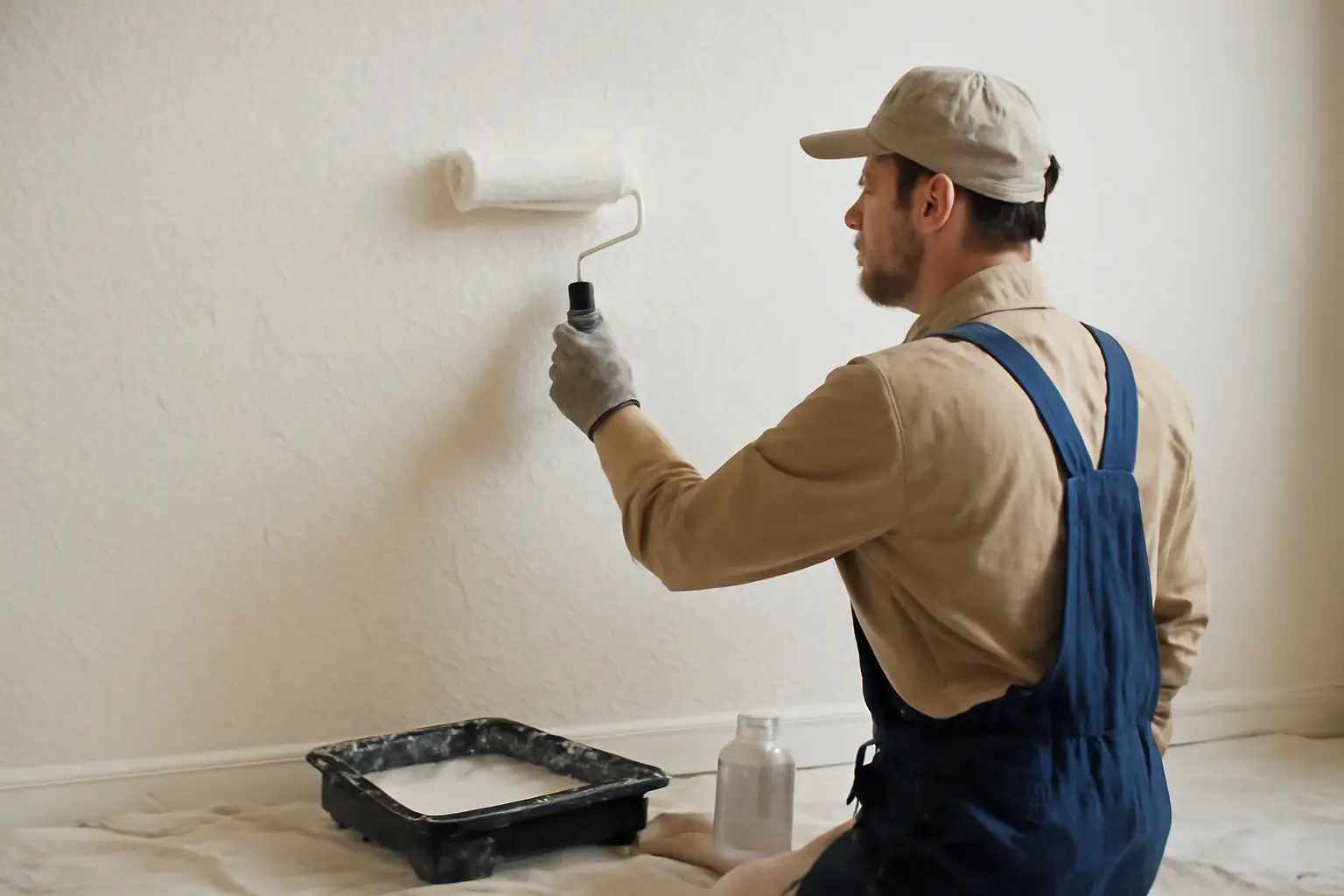 How to Paint Over Wallpaper the Right Way